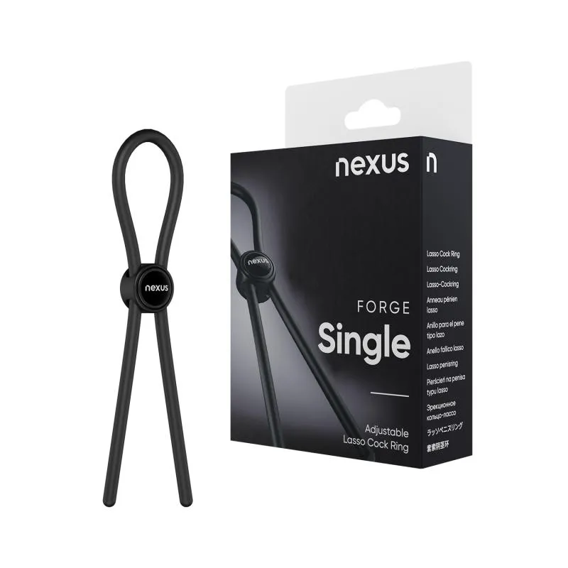 Nexus Forge - Anneau de Pénis Réglable - Noir