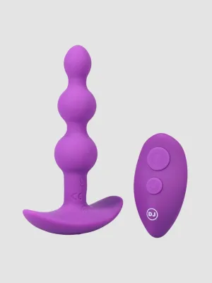 Chapelet anal vibrant télécommandé A-Play Vibe Beaded violet