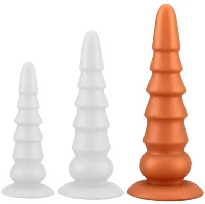 Plug en silicone PAGODA L 27 x 7 cm