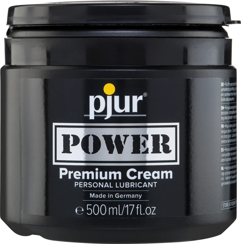 Crème lubrifiante POWER Pjur 500ml