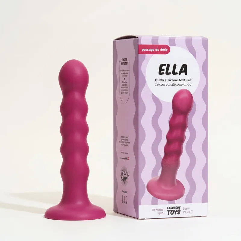 Dildo texturé Ella