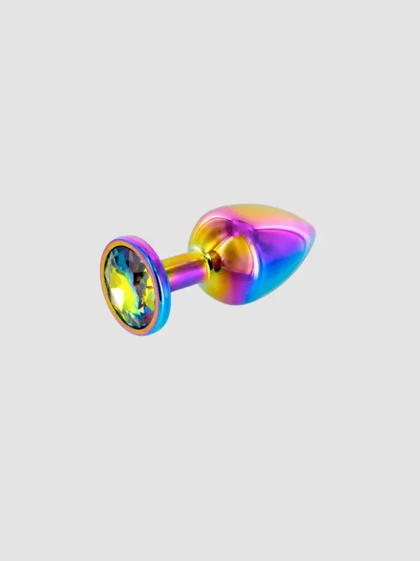 Plug Anal Bijou XS Aluminium Rainbow