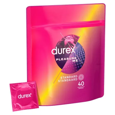 Durex - Préservatifs Plaisir - 40 pièces