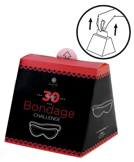 Secret Play Jeu cartes Défis BONDAGE Challenge 30 Jours