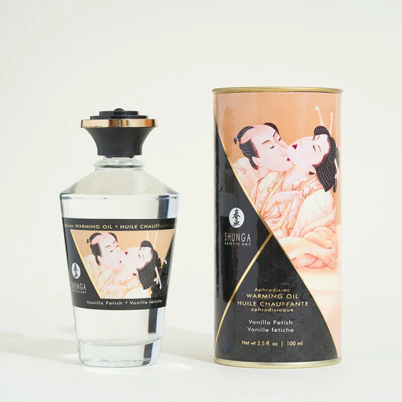 Huile chauffante aphrodisiaque -   Vanille