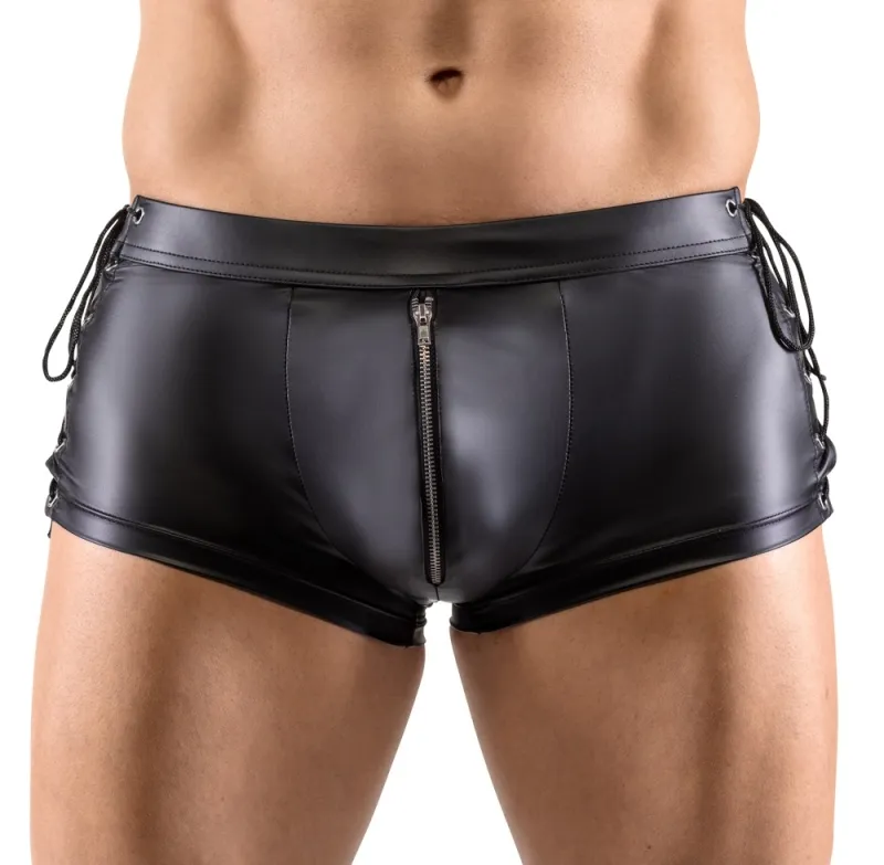 Svenjoyment Boxer sexy à cordons VENIO Noir