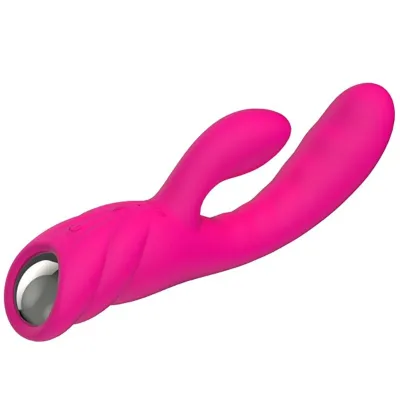 Vibromasseur rabbit chauffant Pure rose - Nalone