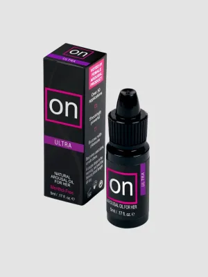 Huile Aphrodisiaque Stimulante pour Clitoris ON Ultra 5 ml