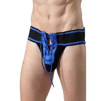 Jockstrap Fetish Football Bleu L - MOB