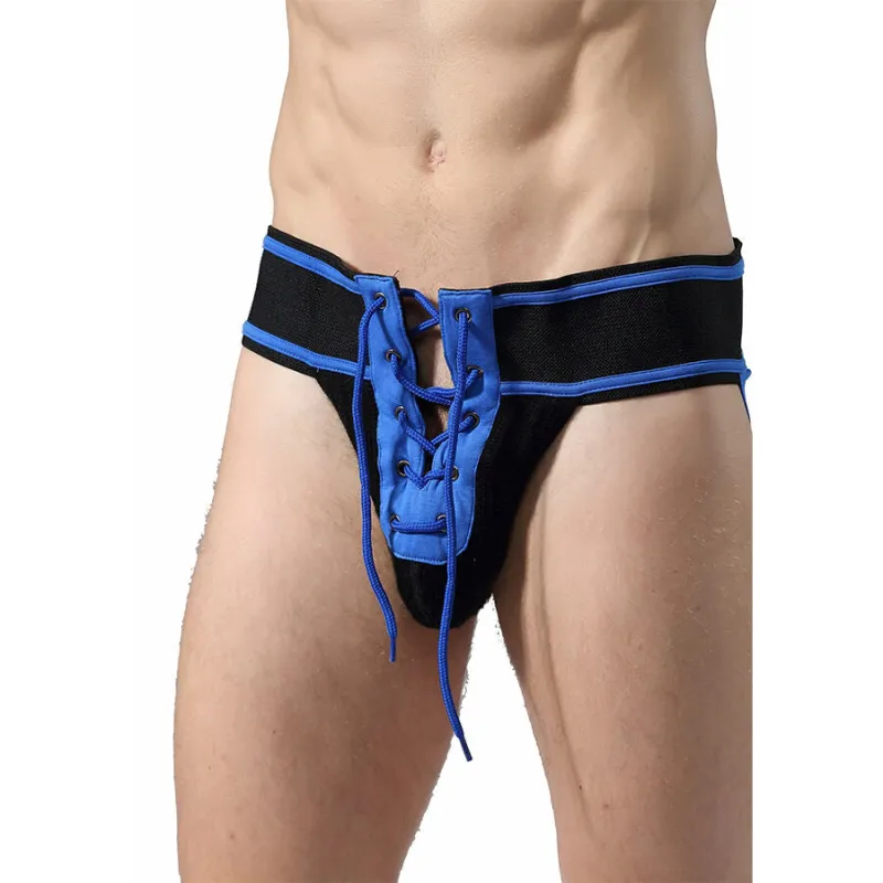 Jockstrap Fetish Football Bleu L - MOB