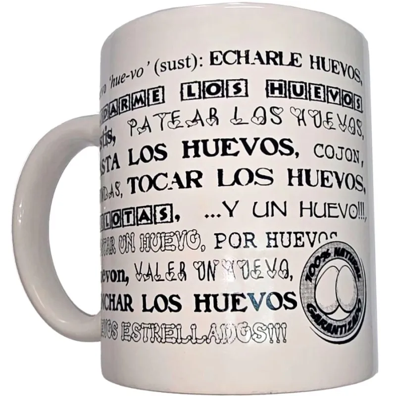 Mug humoristique Boules Synonymes 370ml - Diverty