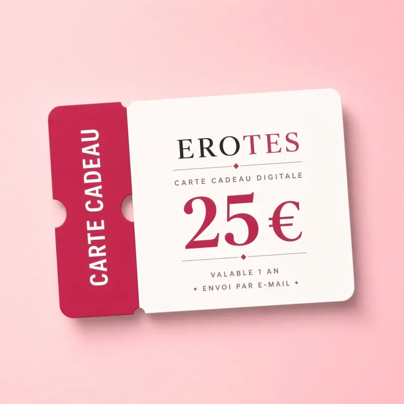 Carte Cadeau Digitale Erotes 150 €