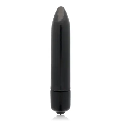 Vibromasseur Glossy Thin Vibe noir - Brilliant