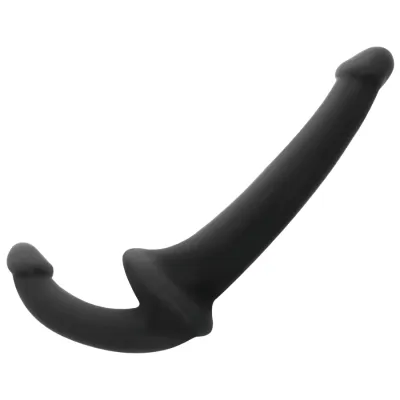 Gode Double Strapless Sans Harnais Noir 26cm - Addicted Toys