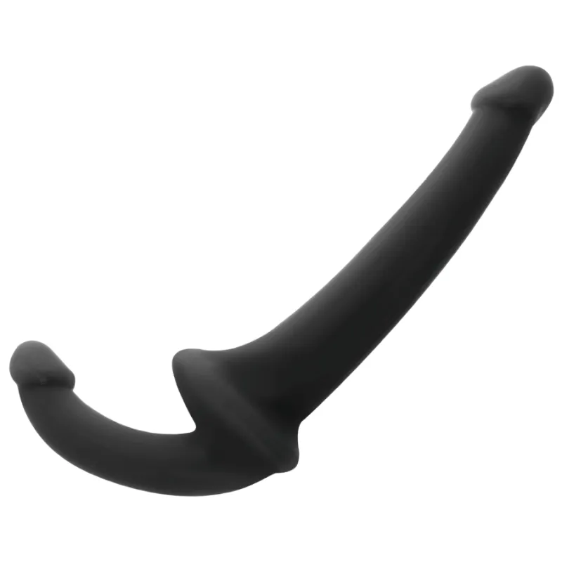 Gode Double Strapless Sans Harnais Noir 26cm - Addicted Toys