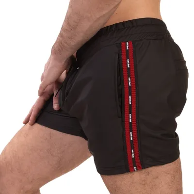 Barcode Berlin Short ZULU Noir-Rouge