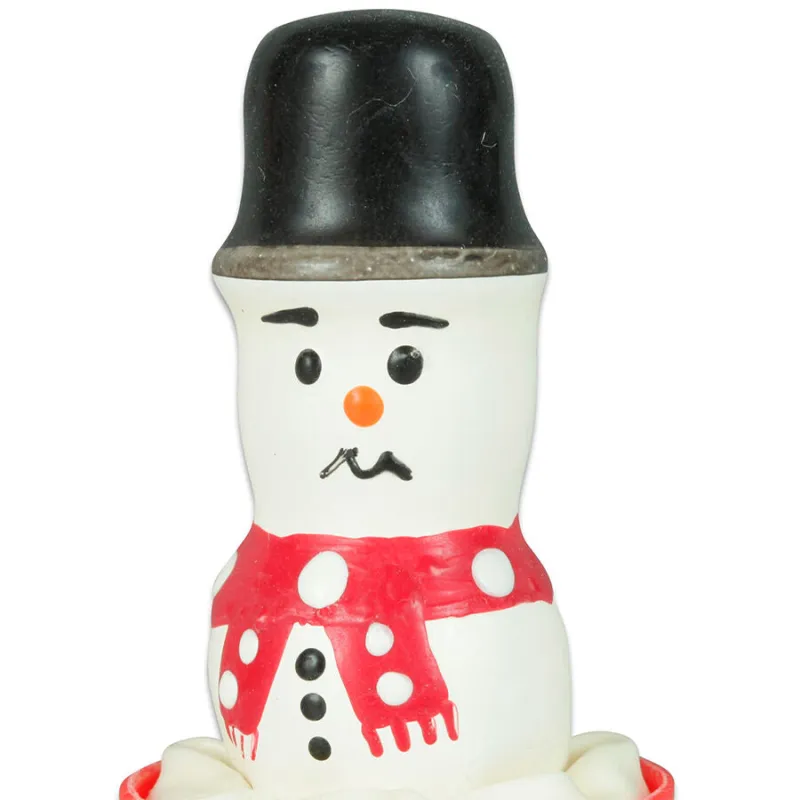 Préservatif Fantaisie Bonhomme de Neige Peint Main - Condomerie