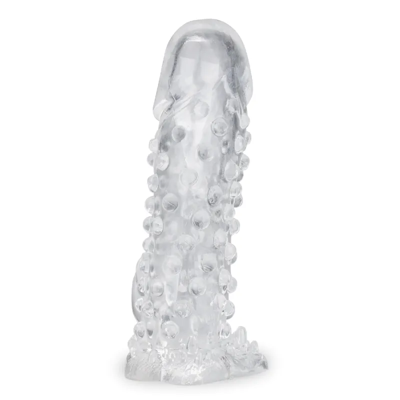 Gaine crystal à picots pour pénis