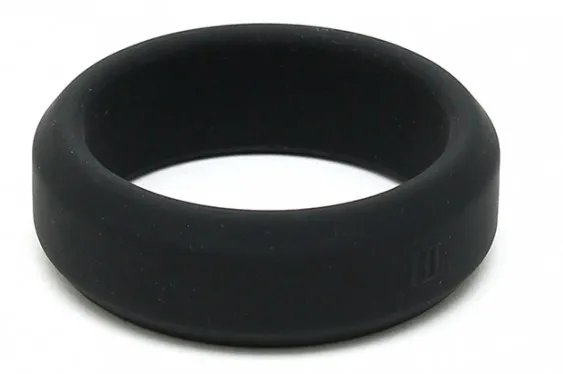 Anneau pénien en silicone SOFT RING 18mm Noir