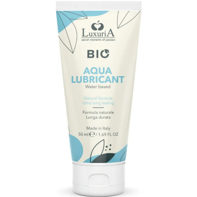 Lubrifiant Bio Luxuria Base d'Eau 50ml - IntimateLineɅ