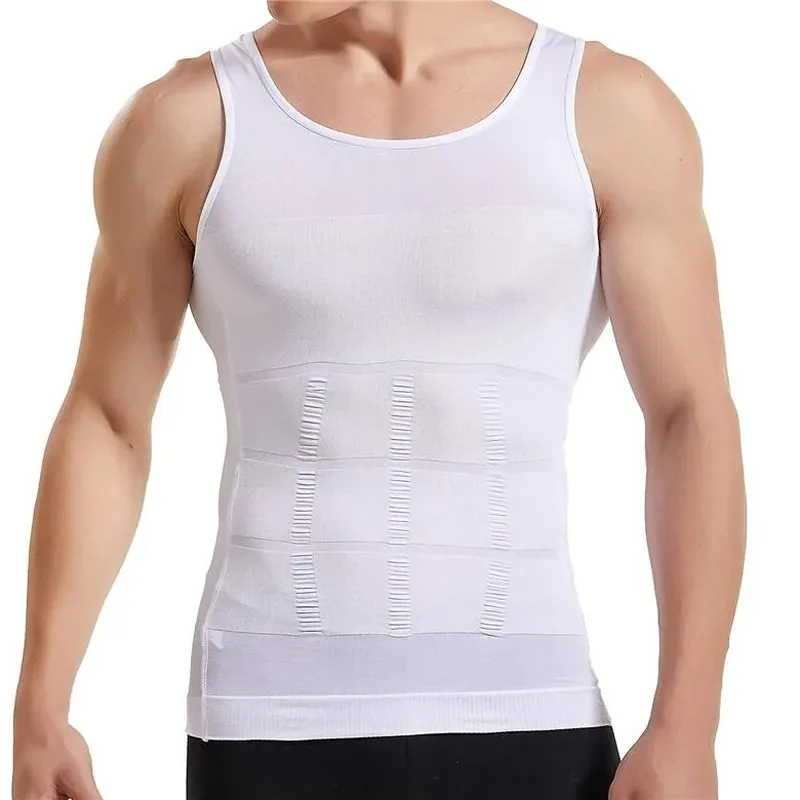 NoGenderWear Débardeur gainant SHAPER SLIM Blanc