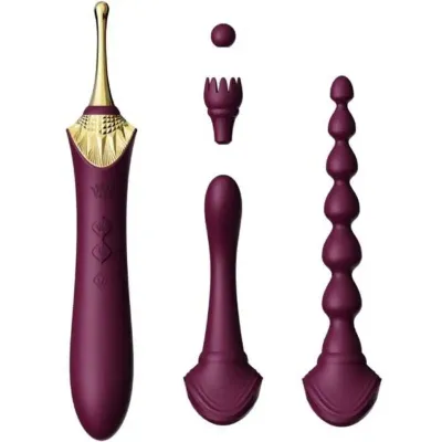 Stimulateur chauffant Bess 2 violet - Zalo