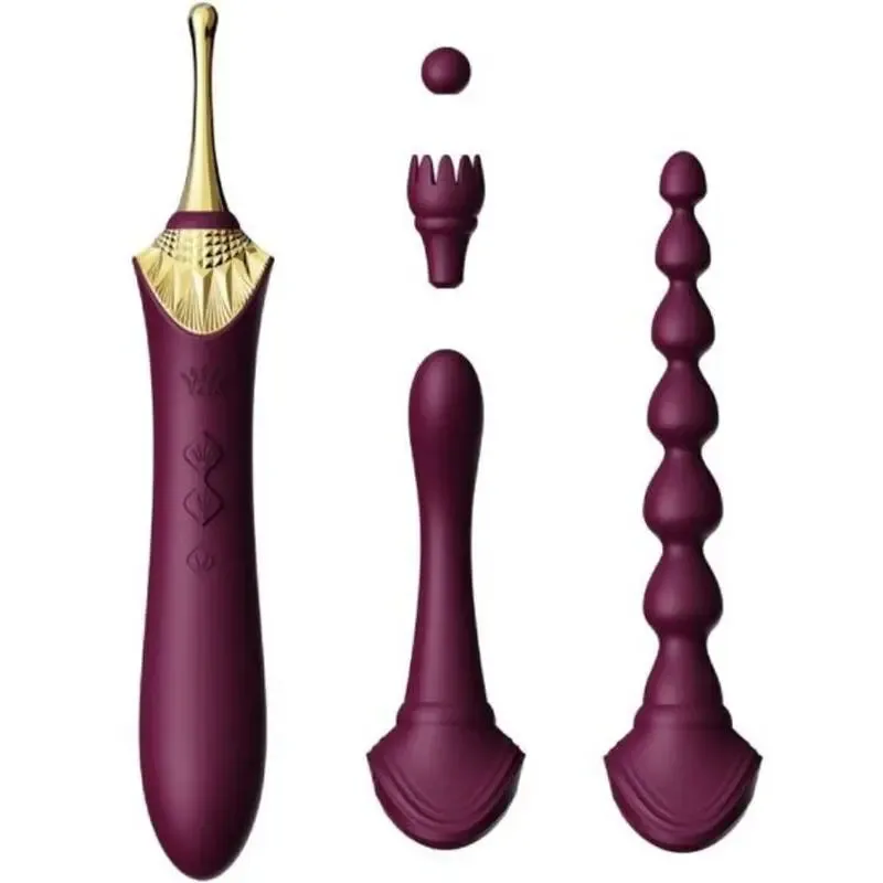 Stimulateur chauffant Bess 2 violet - Zalo