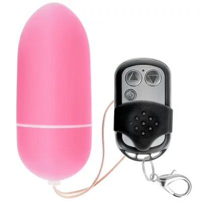 Oeuf vibrant télécommandé taille L rose - Online