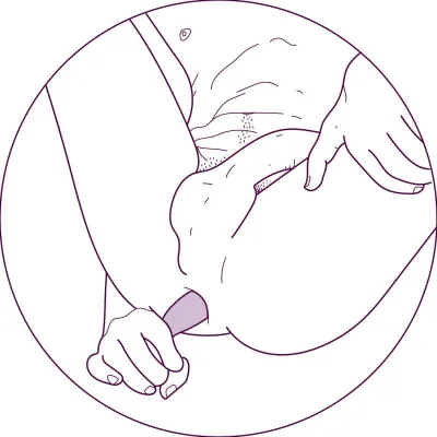 Le Plug Anal Génial par Adam & Eve - Plug anal - Bleu