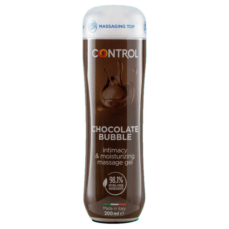 Gel 3 en 1 Control Massage Lubrifiant Chocolat 200ml - Control