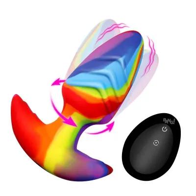Bang! - Plug Anal Rotatif et Vibrant - 9,9 cm