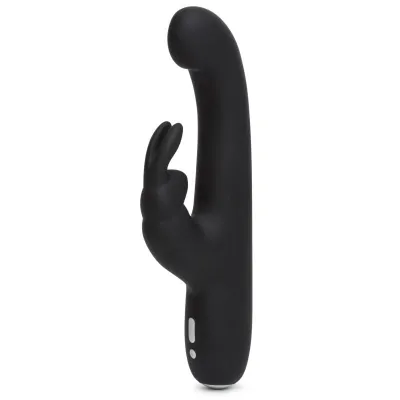Happy Rabbit – Vibromasseur Rabbit Slimline Point G – Noir