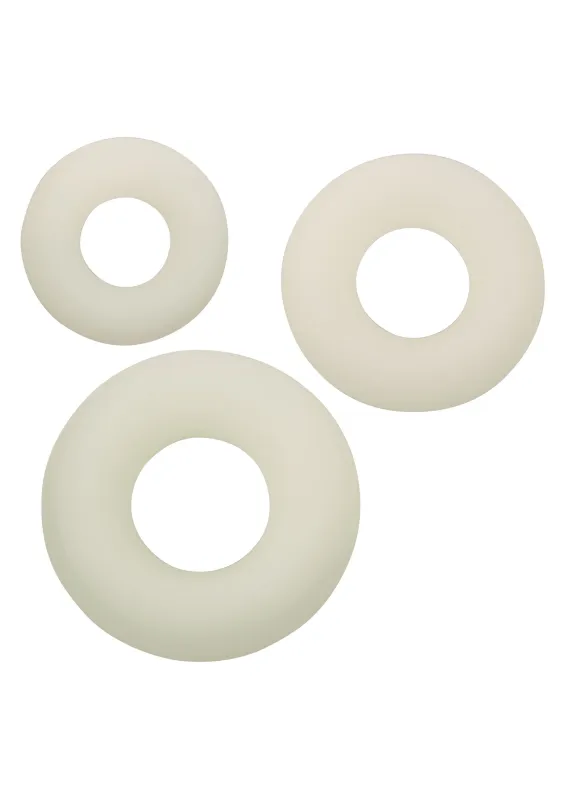 Pack de 3 Cockrings Phosphorescents ALPHA RING