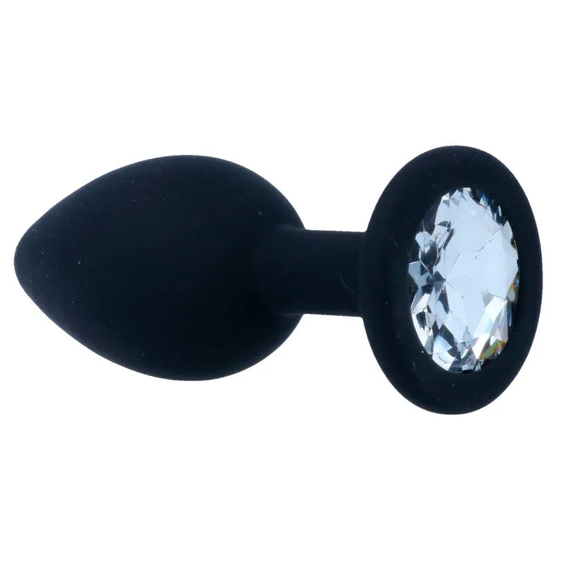 Plug Anal avec Strass Intense Noir - Intense