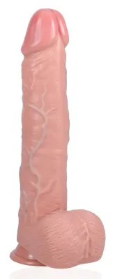 Gode Réaliste EXTRA LONG 26.5 x 6.5cm Chair