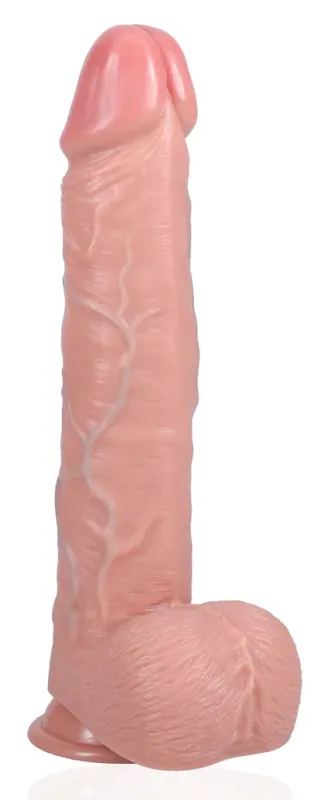 Gode Réaliste EXTRA LONG 26.5 x 6.5cm Chair