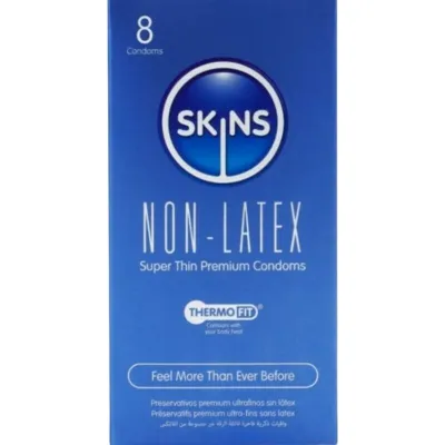 Préservatifs Sans Latex Ultra-Fins Paquet de 8 - Skins