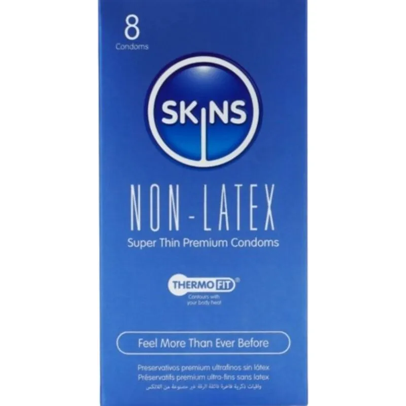Préservatifs Sans Latex Ultra-Fins Paquet de 8 - Skins