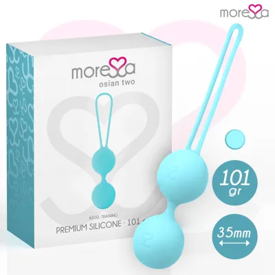 Balle de Kegel Moressa Osian Two 101 g bleue - Moressa