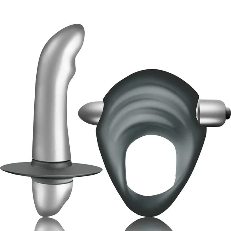 Kit Couple Entice Anneau + Stimulateur Prostatique - Climaximum