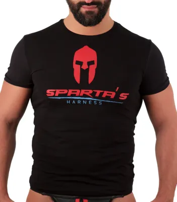 T-shirt SPARTA'S HARNESS Noir