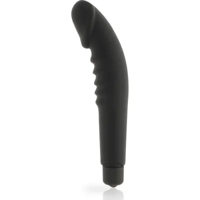 Vibromasseur Realistic Pleasure noir - Dolce Vita