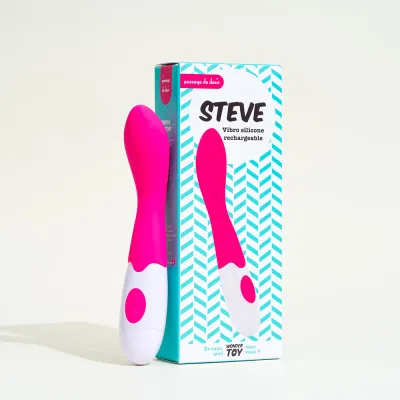 Vibromasseur en silicone Steve - 3,1 cm