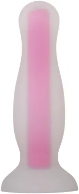 Plug luminescent LUMINOUS Small 9 x 2.8 cm Clear