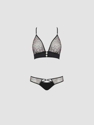 Ensemble 2 Pièces Lagerta Noir & Marron