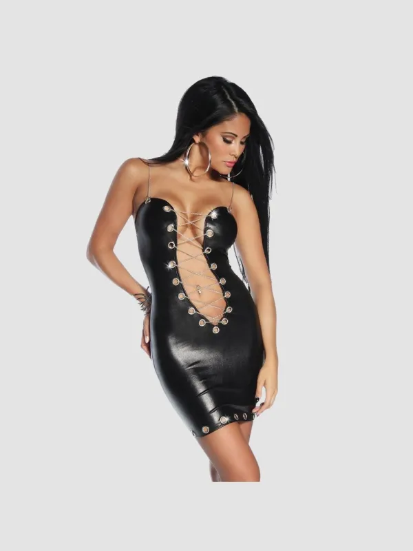 Robe avec Chaines Wetlook
