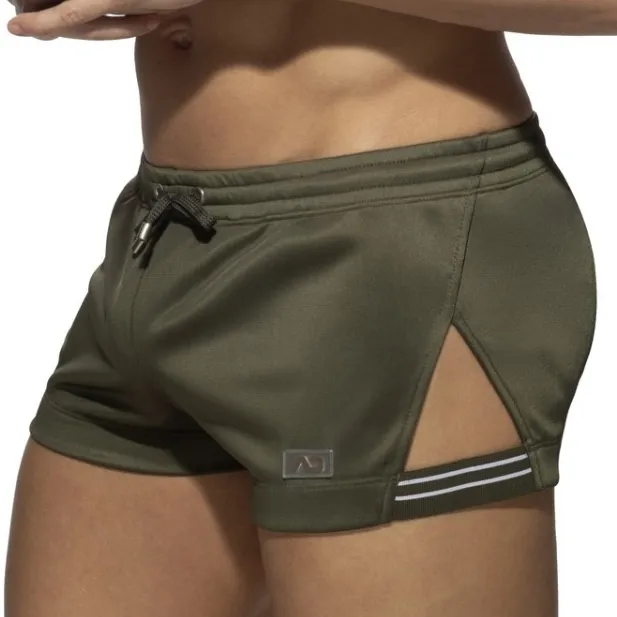 Addicted Short SIDE STRIPE Kaki