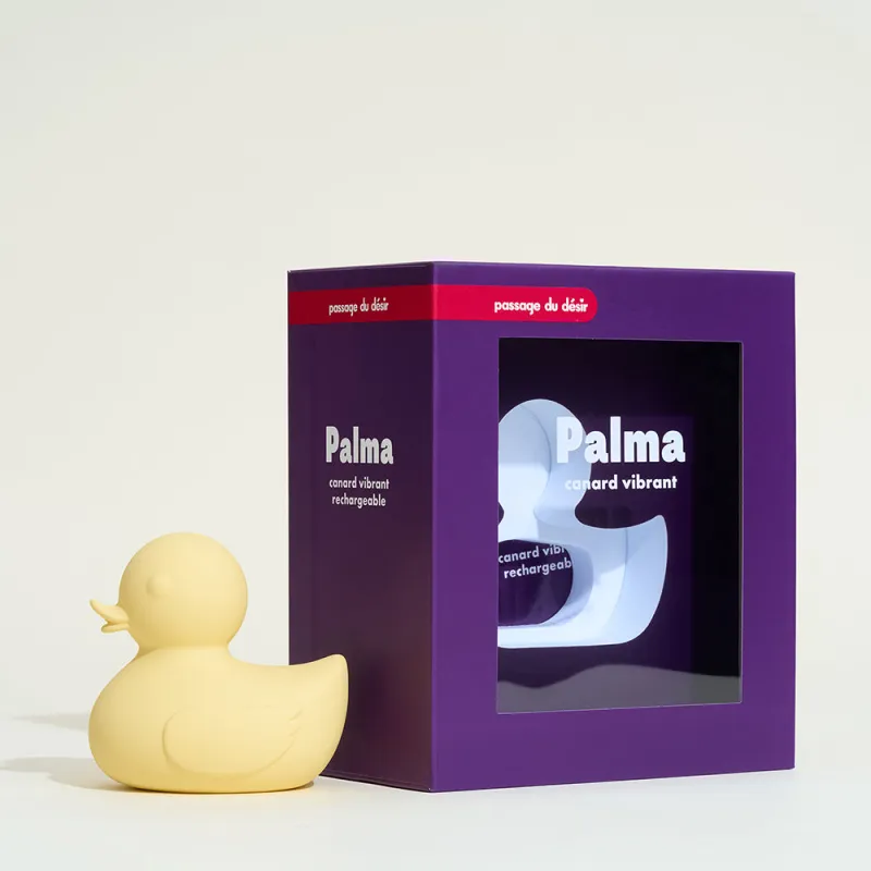 Canard vibrant rechargeable Palma - 7 cm