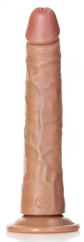 Gode réaliste SLIM RealRock 20 x 4.6cm Latino
