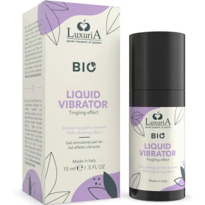 Gel Stimulant Bio Luxuria Effet Vibrant 15ml - Intimateline